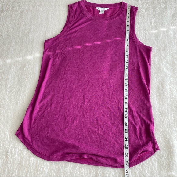 Athleta NWOT Women's Crew Neck Breezy Tank Top, Pink, Size M - Picture 6 of 6